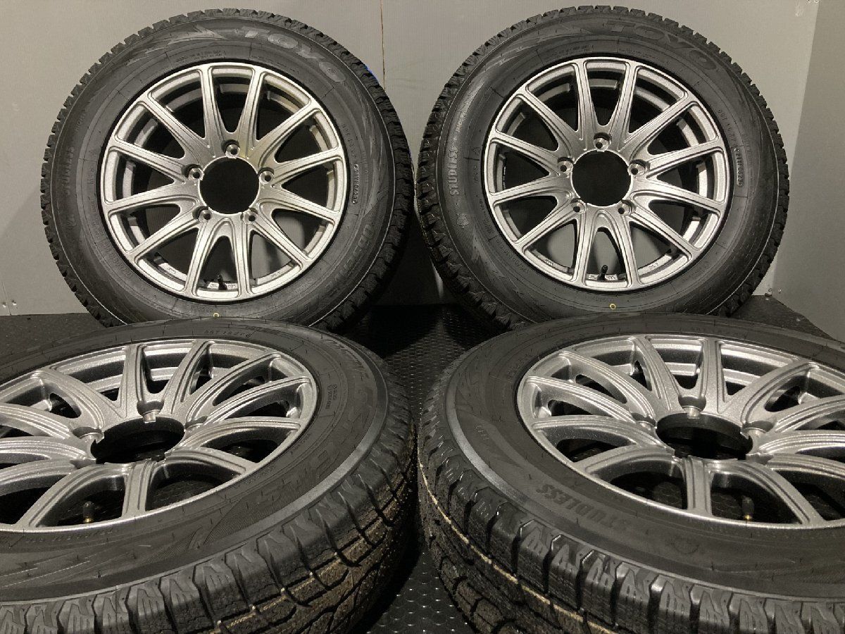 ジムニー等 バリ溝 175/80R16 BS スタッドレスタイヤ 4本セット