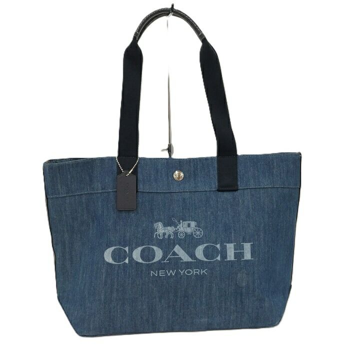コーチ　トートバッグ　デニム　ブルー コーチ COACH バッグ （ブルー） -ファッション通販 FASHION WALKER