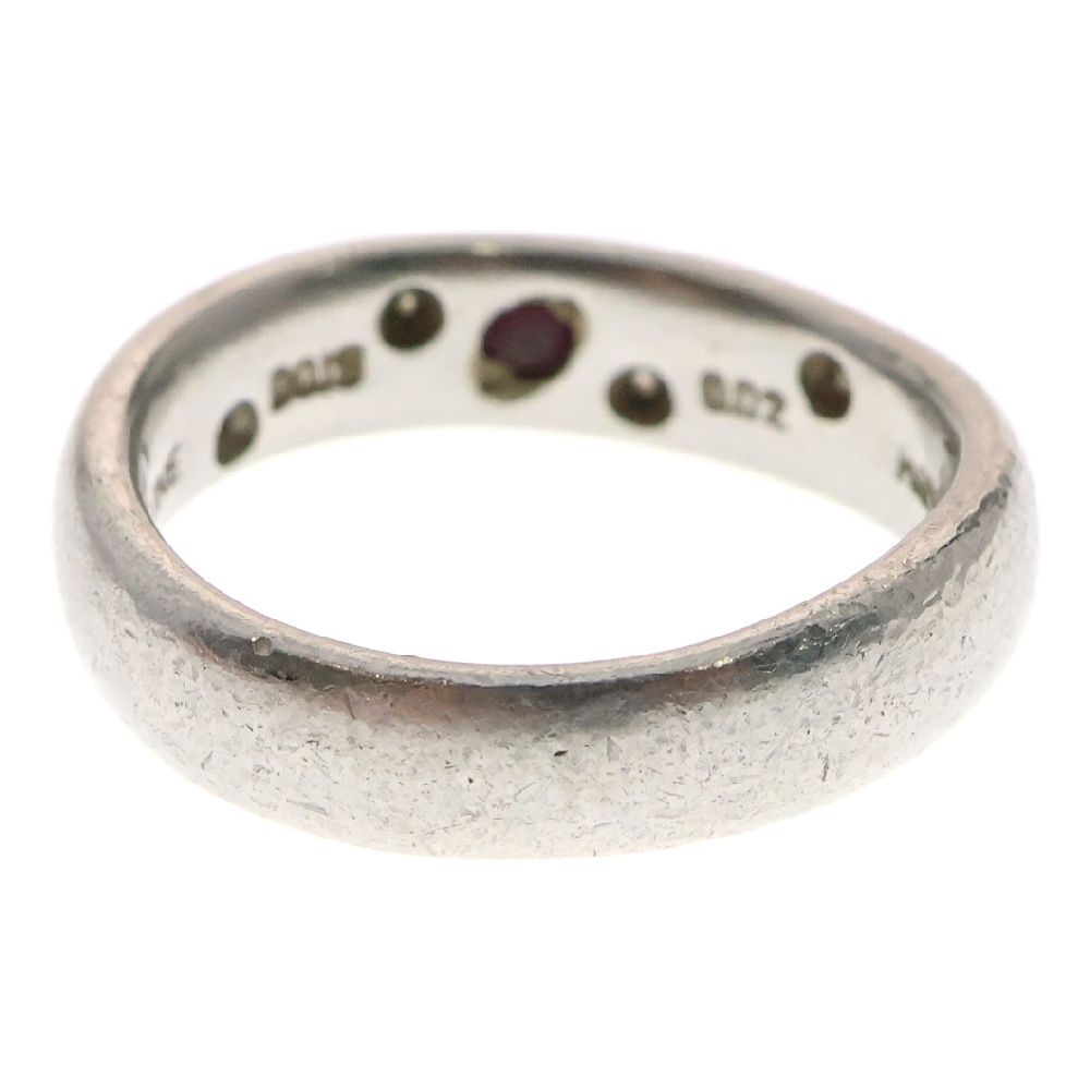 CELINE (セリーヌ) 4PD リング ダイヤモンド ドッツリング Pt950  