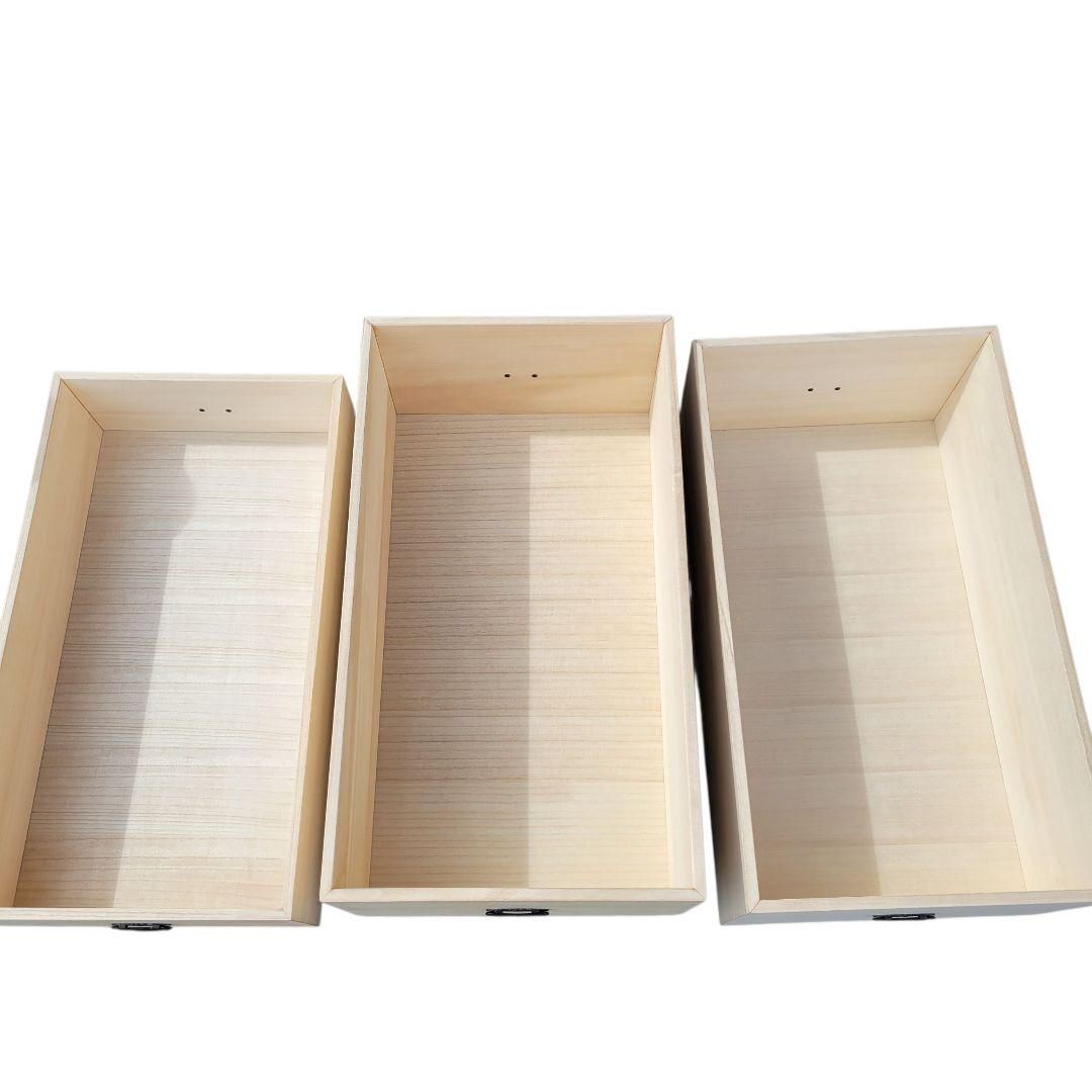 総桐ケース 3段 キャスター付き 桐タンス 総桐雛人形ケース MARWIL-DEMENAGEMENTS_CH