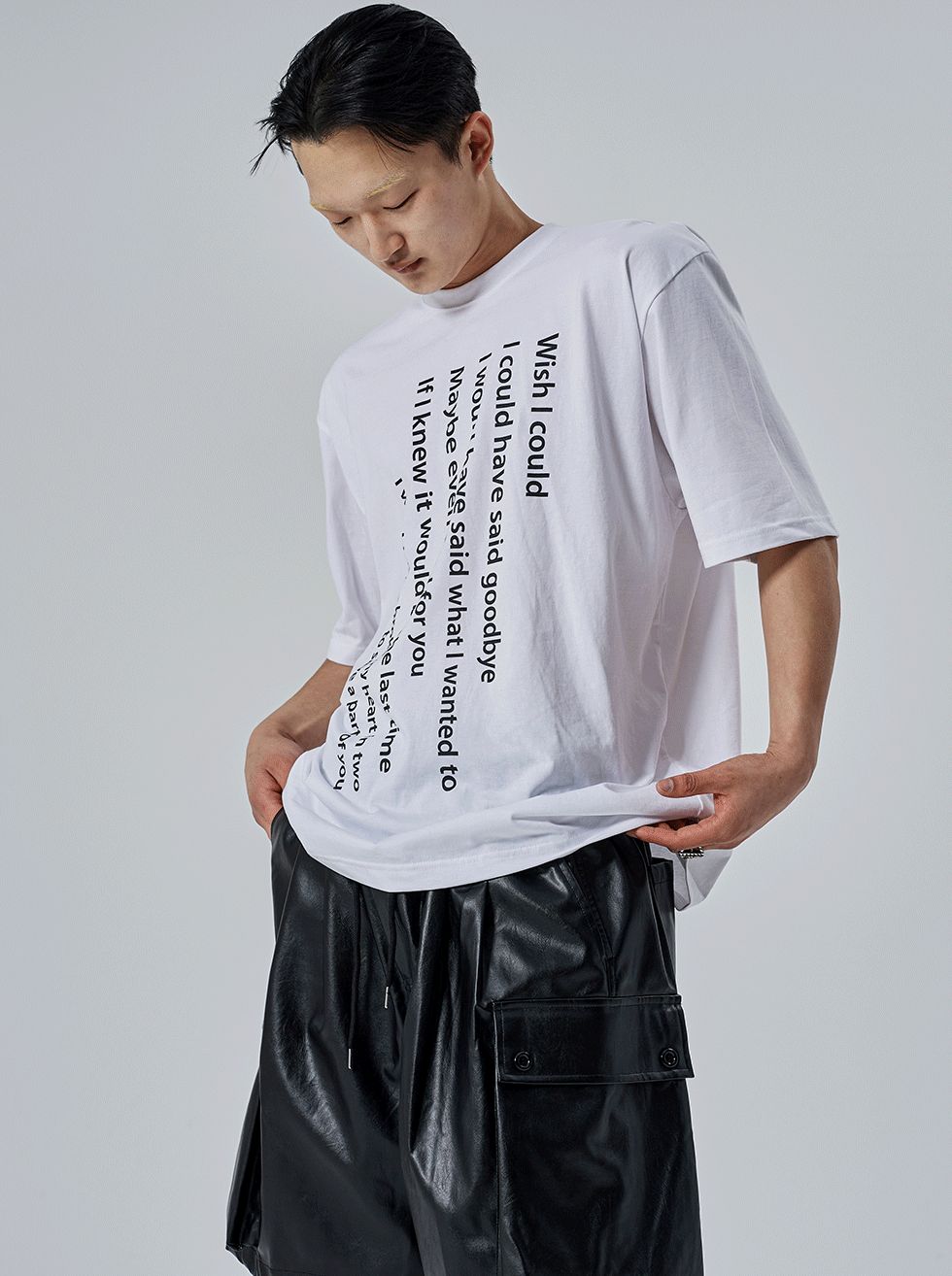 [COSYHARU公式] WISH Oversized Short Sleeve Tee 送料・関税込 COSYHARU公式] WISH オーバーサイズ 半袖Tシャツ - メルカリ
