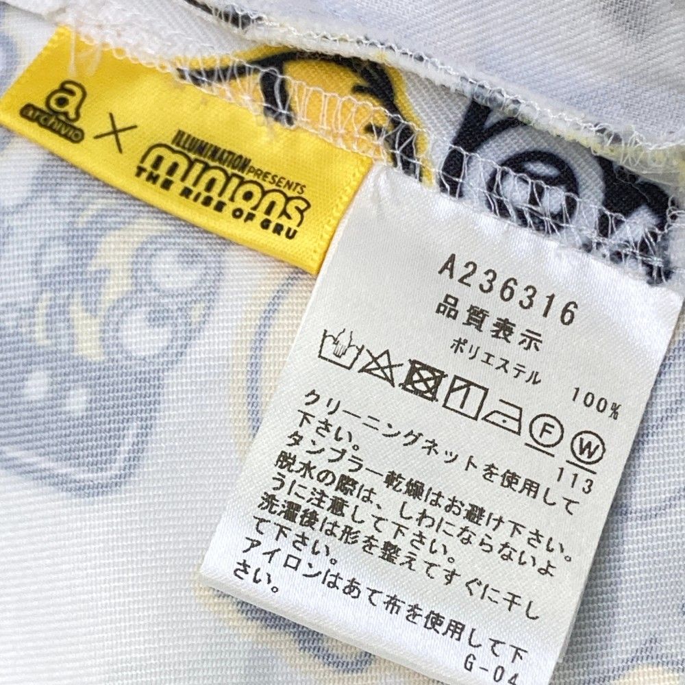 サイズ：38 ARCHIVIO アルチビオ 2022年 スカート ミニオンズ ホワイト