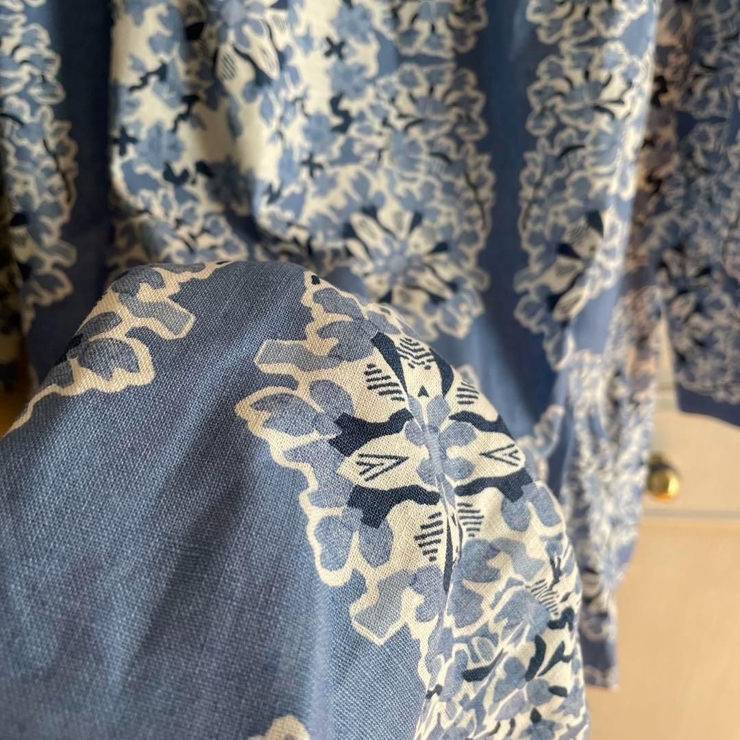 56 セザンヌ SEZANE 花柄 ブラウス カットソー トップス ワンピース お呼ばれ デート オフィスカジュアル 食事会