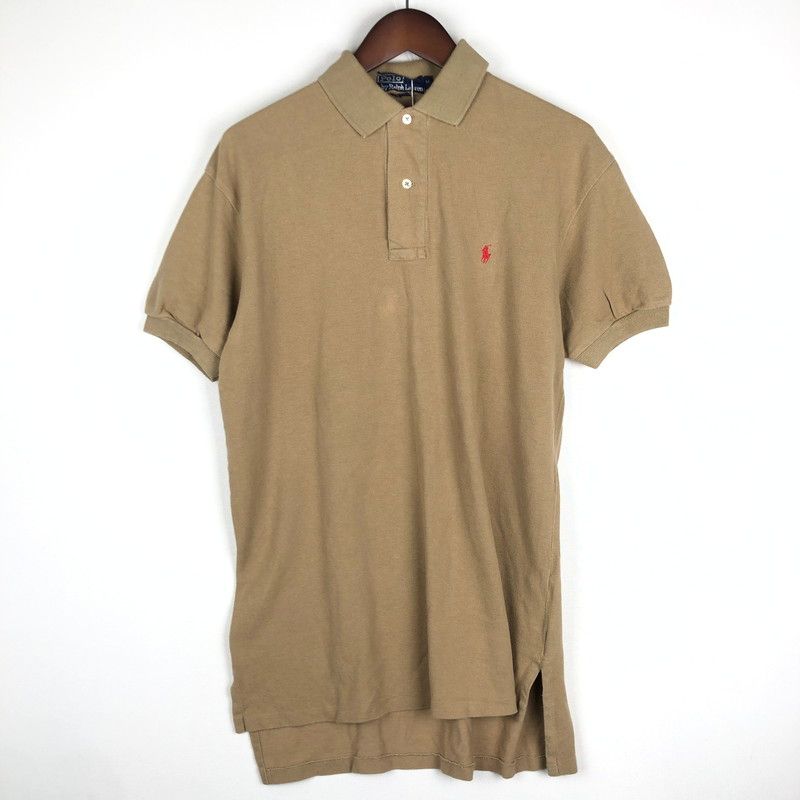 品 POLO RALPH LAUREN ポロ ラルフローレン 90’s POLO SHIRT S|S 90年代 ポロシャツ ショートスリーブ トップス 半袖 ハーフボタン 147-250928-ts-19-tei