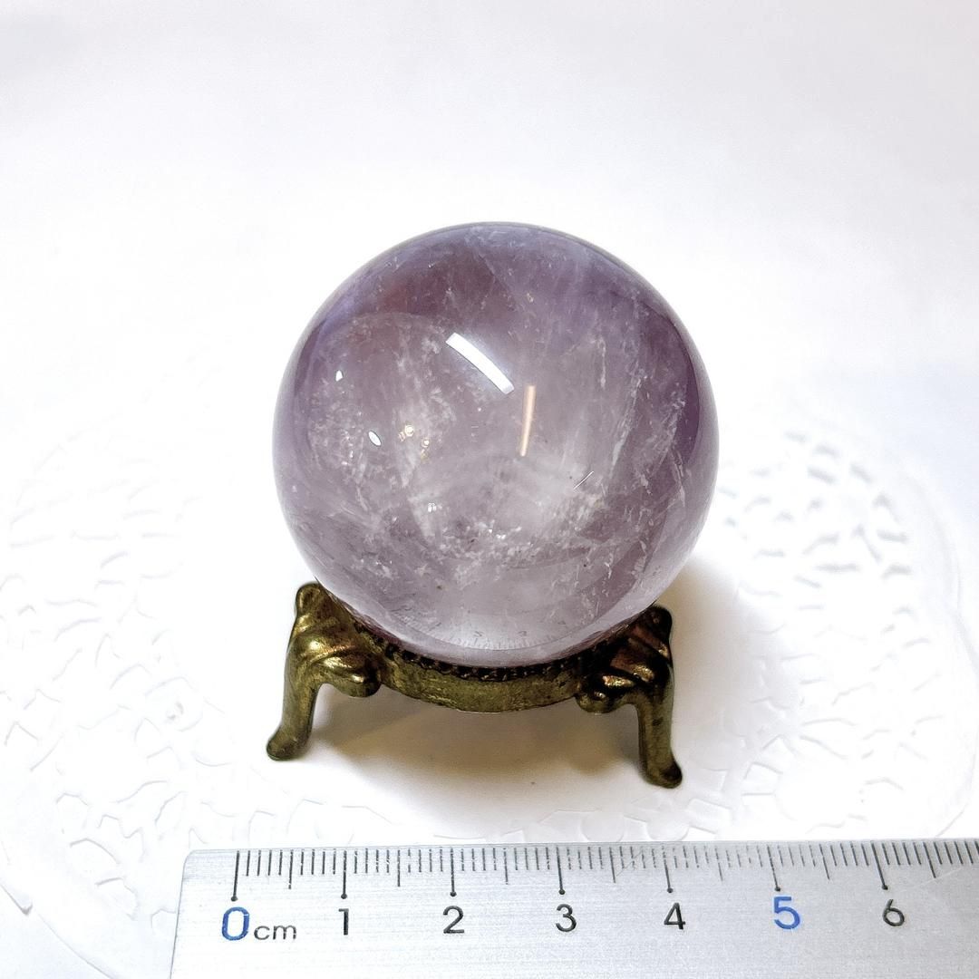 E15871 アメトリン 約40㎜ 球 スフィア ブラジル amethyst 天然石 パワーストーン NEXPOTALLINN_EU