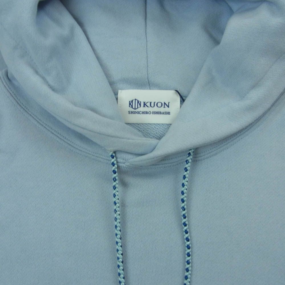 KUON クオン 114CS022000 Kumihimo Hoodie 組み紐 フーディ プル