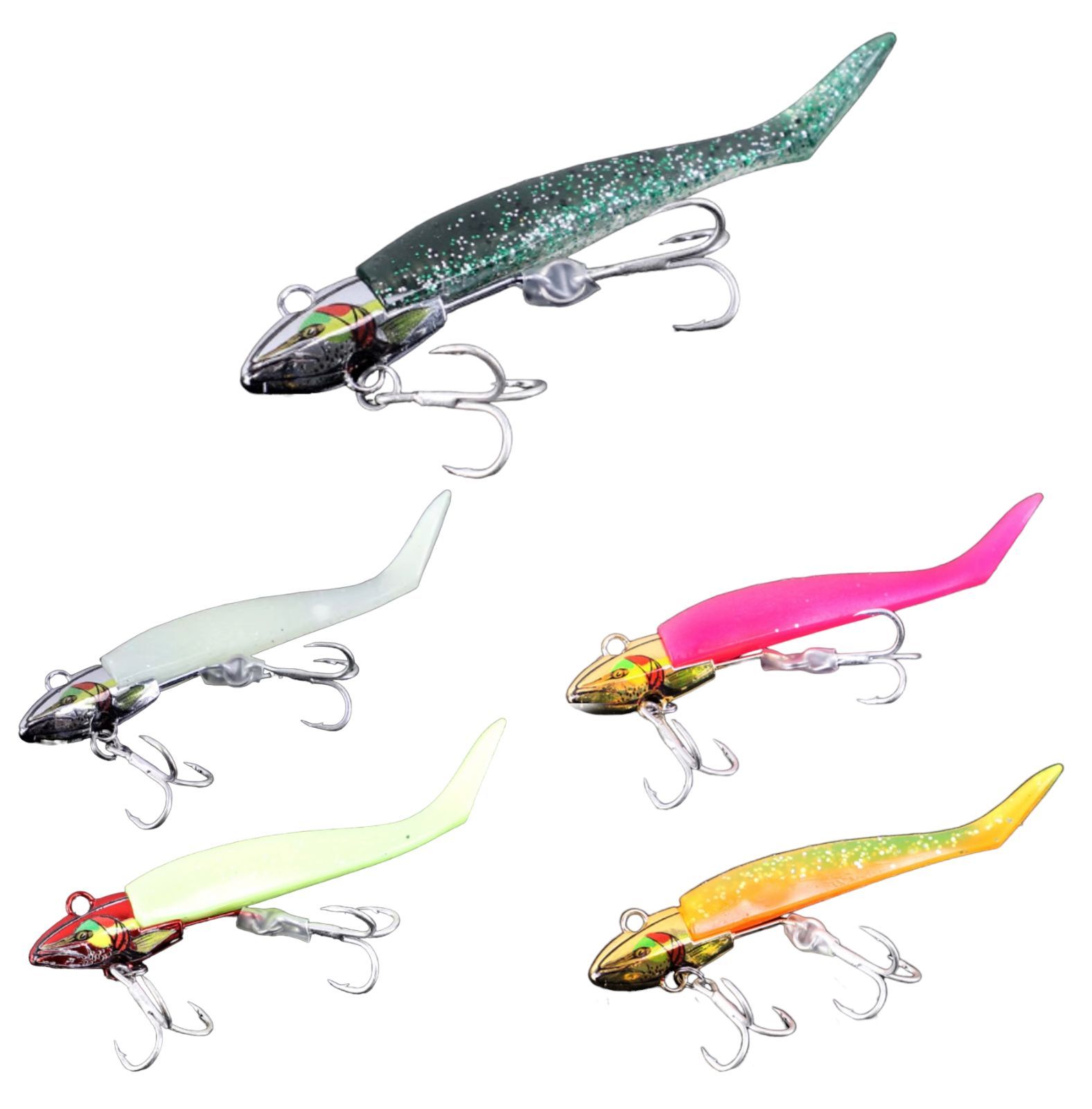 バイブレーションジグヘッド セットKVj10、KVJ-16 KVJ-22 KVJ-28