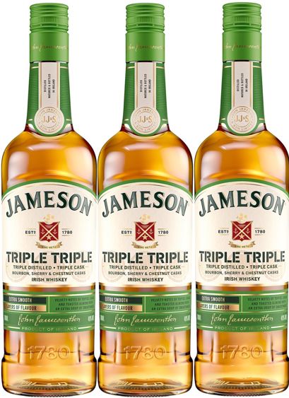 ジェムソン トリプル トリプル ALC40 700ml 3本