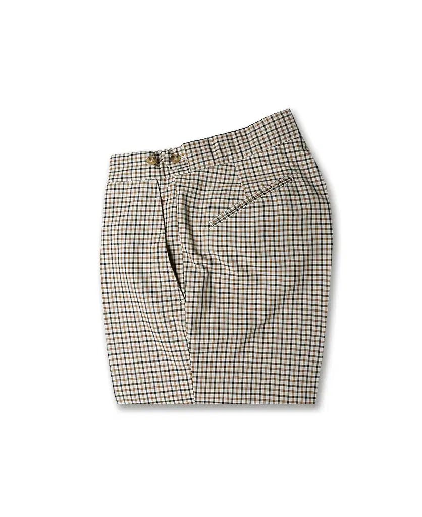 ニードル Needles クラシック チェック ワイド フィット トラウザー