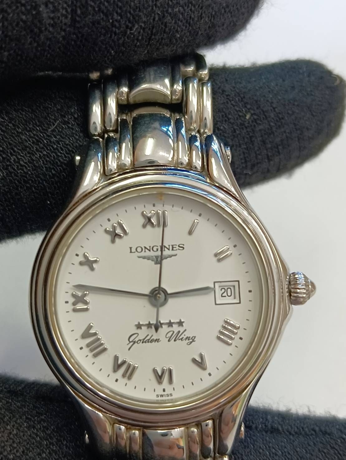 品 LONGINES ロンジン ゴールデンウィング レディース クォーツ 腕時計 現状品