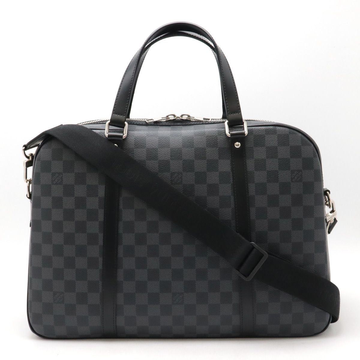 LOUIS VUITTON ルイ ヴィトン ダミエグラフィット ヨーン 書類カバン ビジネスバッグ ブリーフケース 2WAY ショルダーバッグ N48118
