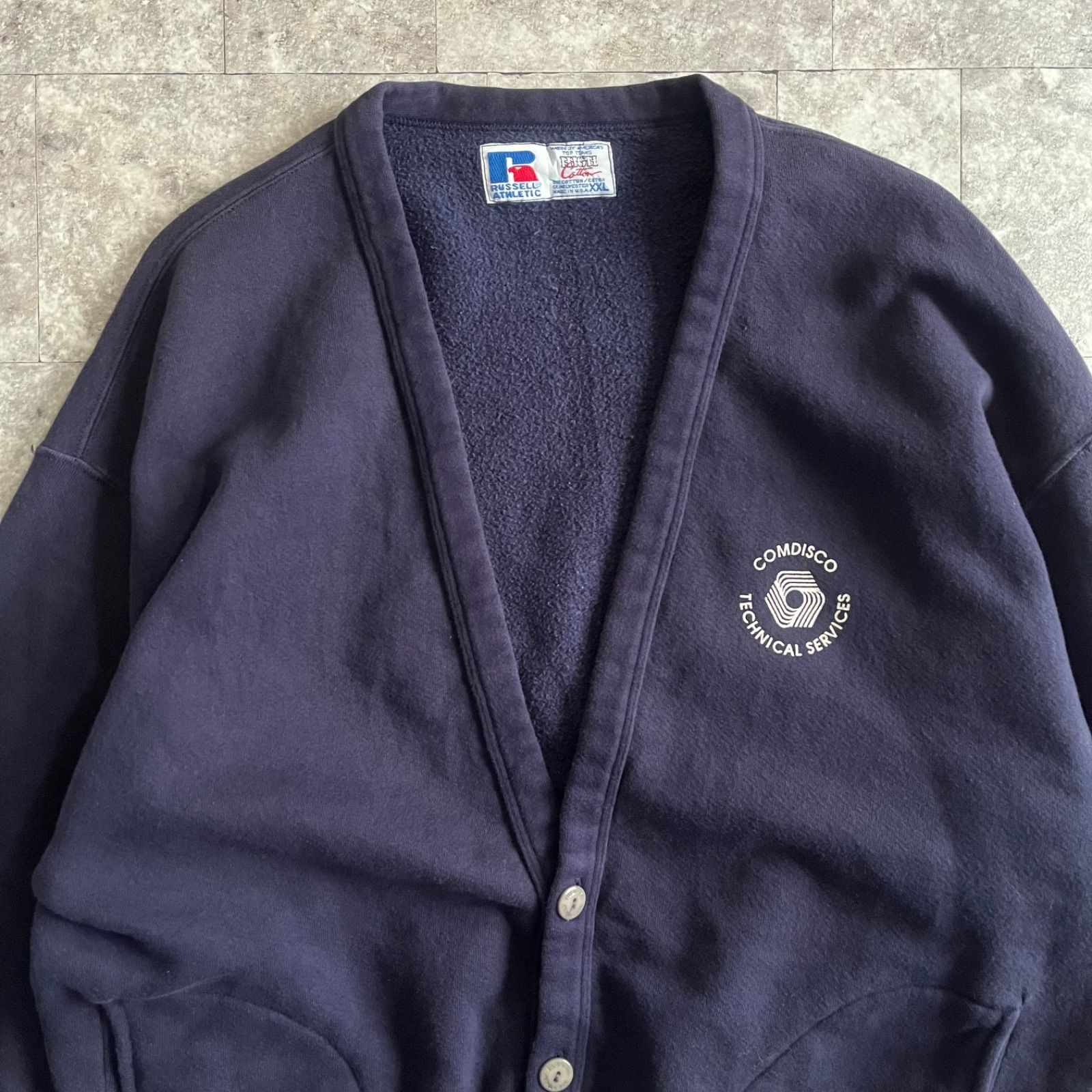 USA製】 ラッセルアスレティック ワンポイント ハイコットン