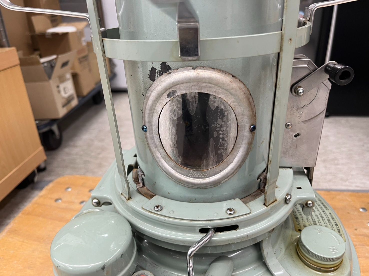 A アラジン ブルーフレームストーブ 割引 石油ストーブ J380003 耐震