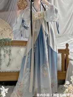 2025 豪華刺繍 漢服 かんふく 古風衣装 レトロ風 中華ロリータ コスプレ ワンピース 唐装 仙女服 中華風 美しい刺繍 撮影会 舞台演出 推し活 仮装 HF-376