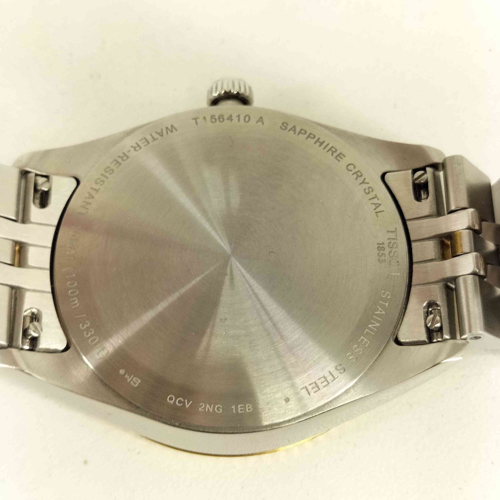 ティソ TISSOT バラード 40mm クォーツ シルバー文字盤 メンズ 表記無 