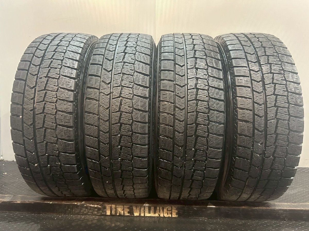 DUNLOP WINTER MAXX WM02 205 60R16 16インチ スタッドレス 4本 20年製 バリ溝 ビアンテ プレマシー ヴォクシー ステップワゴン等 MTY273