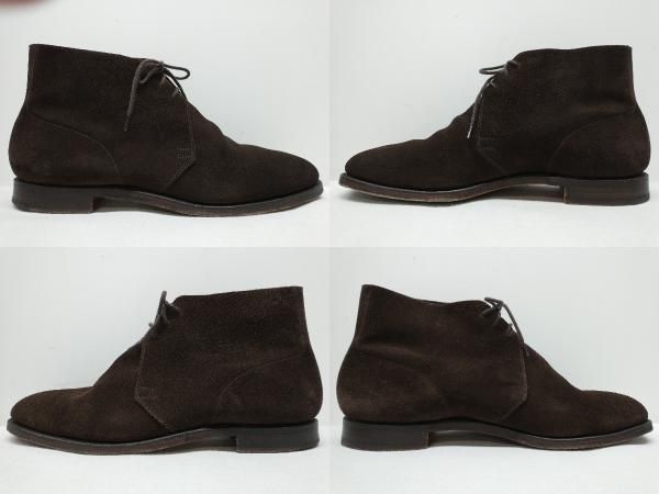 CROCKETT ＆ JONES CHUKKA 8489 チャッカブーツ レザーブーツ スエード