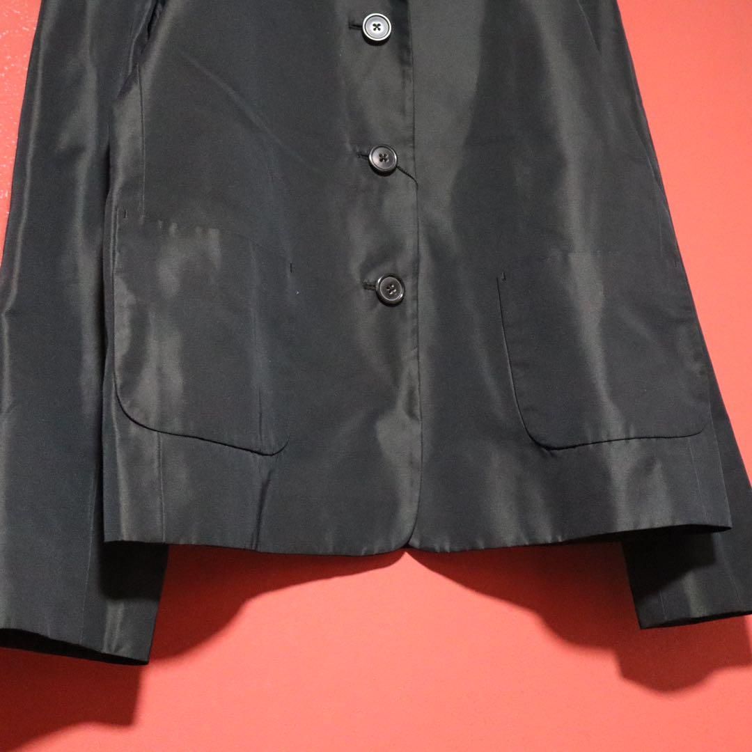 JIL SANDER - 【モード】JIL SANDER シルク混 光沢デザイン テーラードジャケット モード】JIL SANDER シルク混 光沢デザイン テーラードジャケット