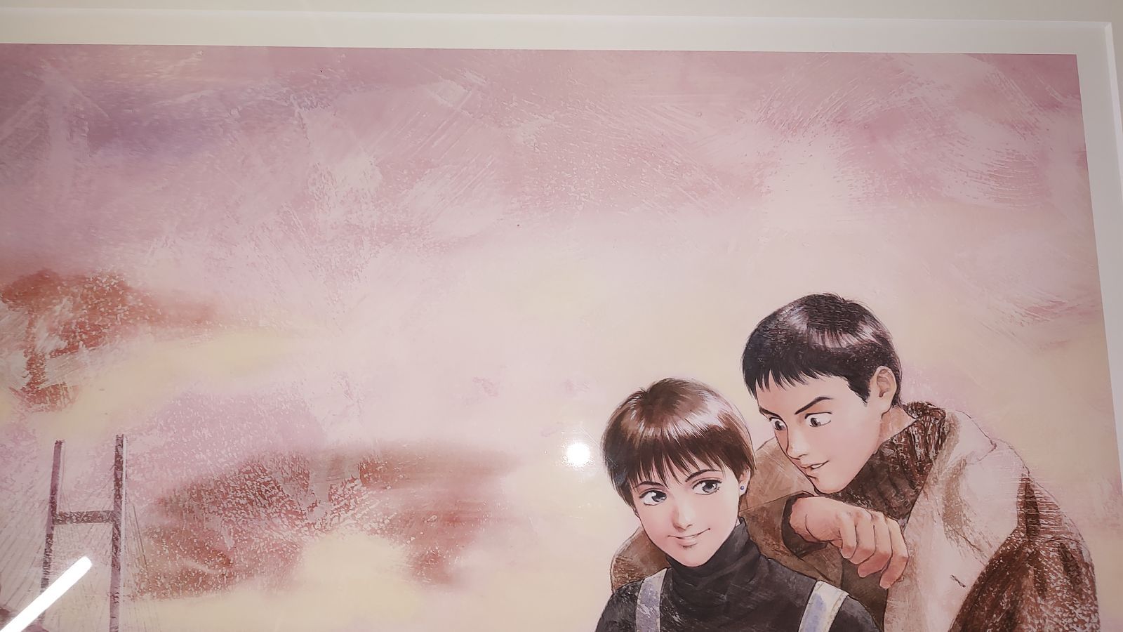 高田明美 直筆サイン キャラファイングラフ 「雨あがりの夕暮れ