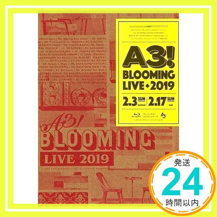 ミュージック A3! BLOOMING LIVE 2019 DVD Amazon.co.jp: [数量限定版]A3! BLOOMING LIVE 2019 SPECIAL BOX