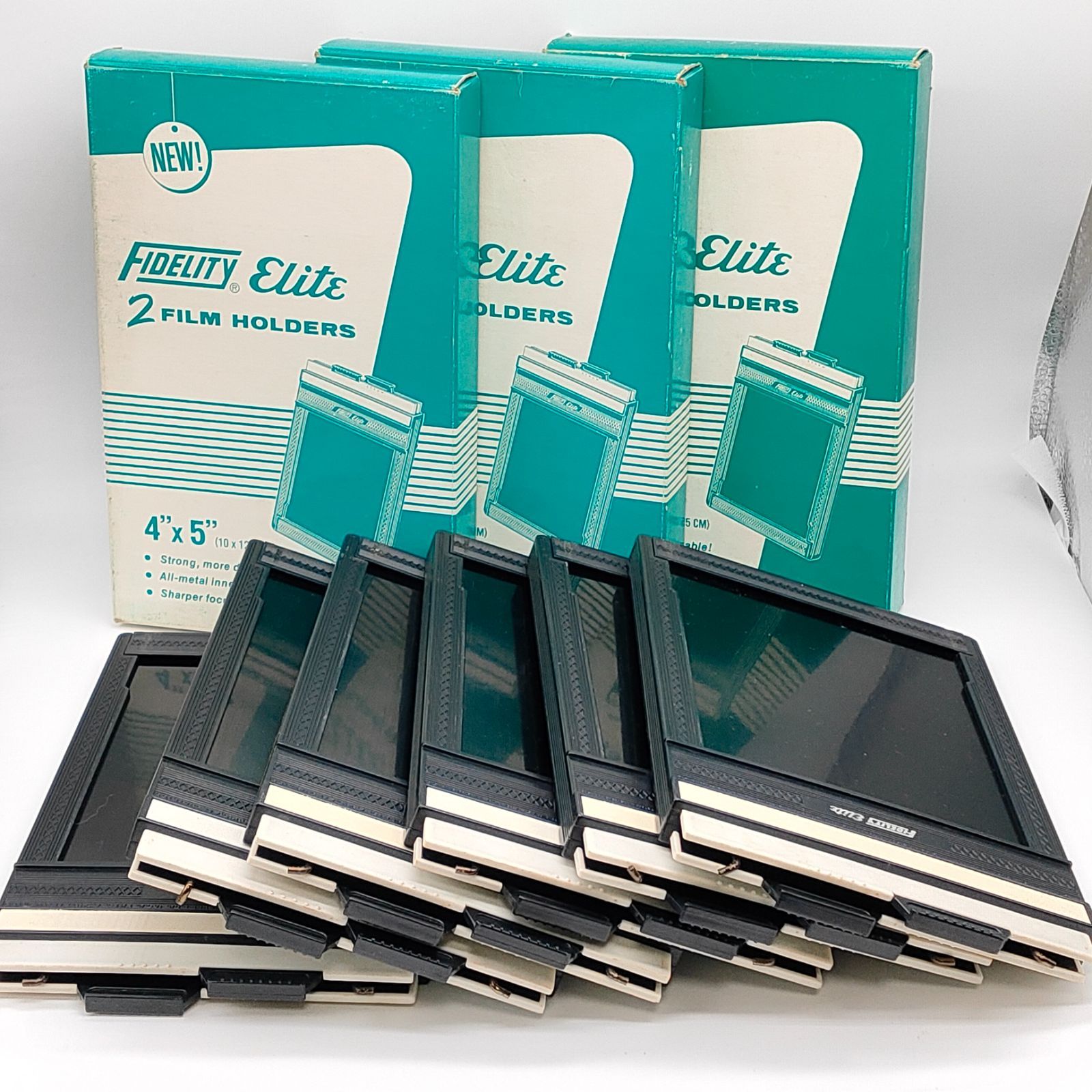 Fidelity Elite 製 4×5フィルムホルダー 10枚セット