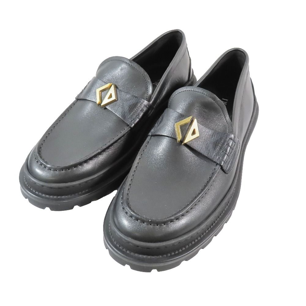 ★Dior★CD バックル レザー ローファー クリスチャンディオール DIOR BOY レザー ローファー 34