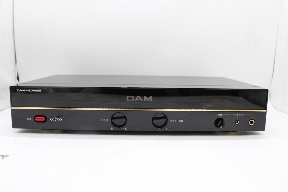ジャンク 第一興商 パワーアンプ DAM-AD7000Ⅱ カラオケ DAM ITFZINPW8GGW-D-Z05-byebye
