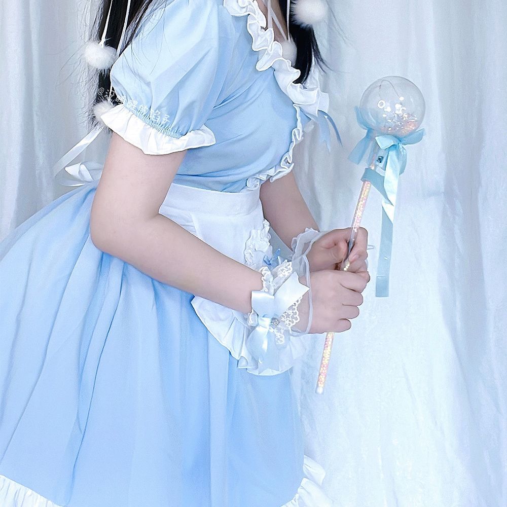 コスプレ セクシー メイド メイド服 貧乳 な えろい 可愛い ワンピース