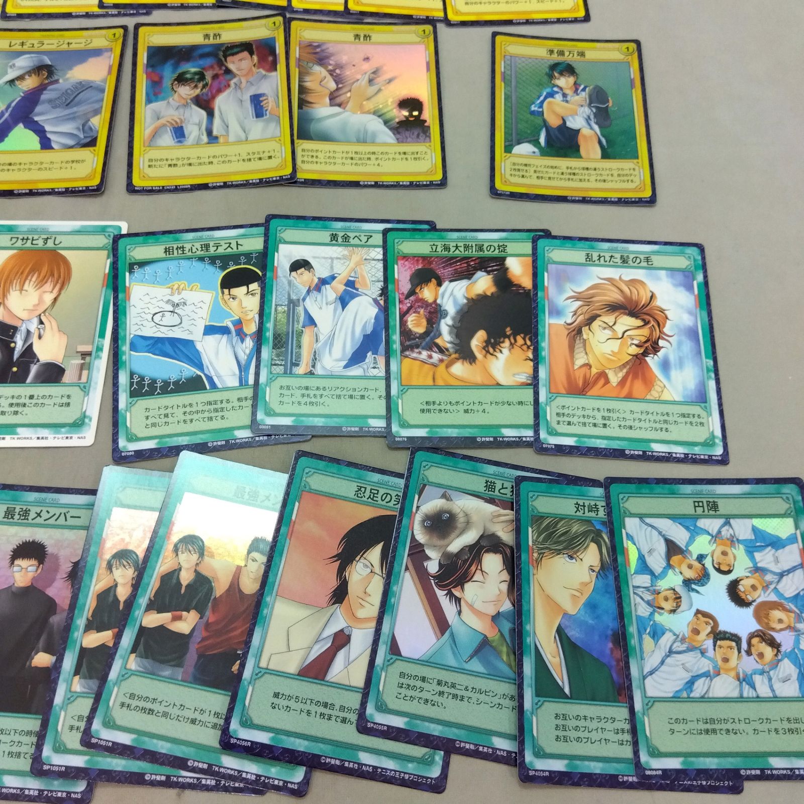 テニスの王子様　カード　まとめ売り　テニプリTCG レア　キラ多数 テニスの王子様 カード TCG まとめ売り 100枚以上 キラあり