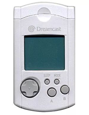 ドリームキャストダイレクト専売品 セガ ビジュアルメモリ パールホワイト ドリームキャストダイレクト専売品 セガ ビジュアルメモリ