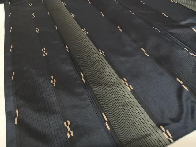 平和屋着物○本場大島紬 ミンサー柄 正絹 逸品 AAAU8197zg ミンサー 柄