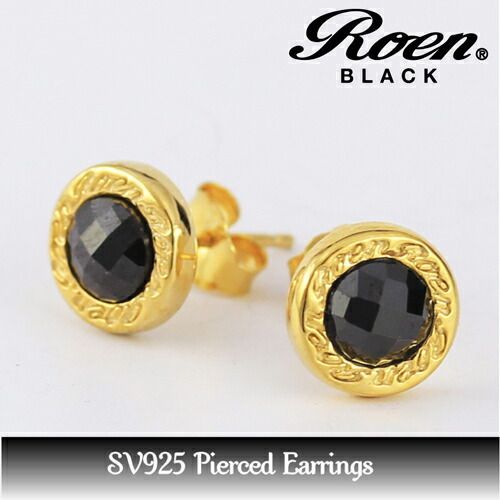 RoenBLACK ロエン シルバー925 ピアス RO-104
