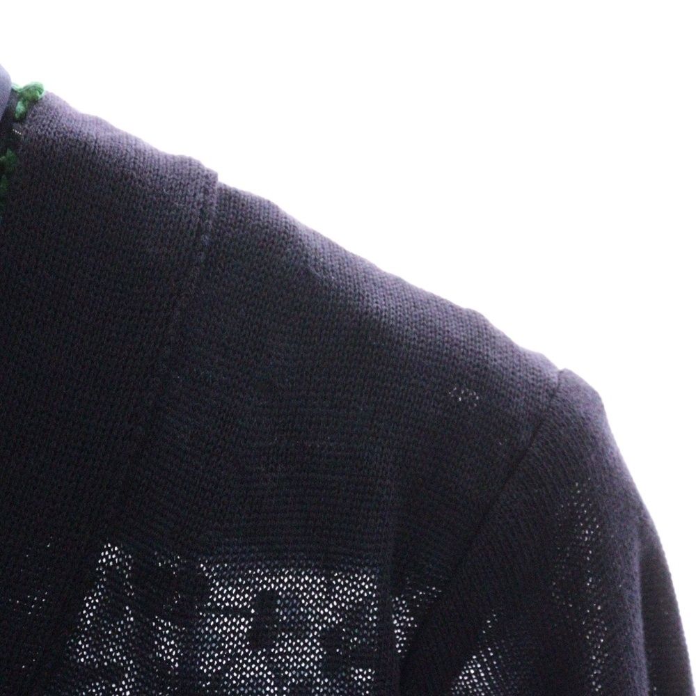 sacai Vネック ドッキング ニット レース Sacai (サカイ) 13SS レースシャツ ドッキング ニット