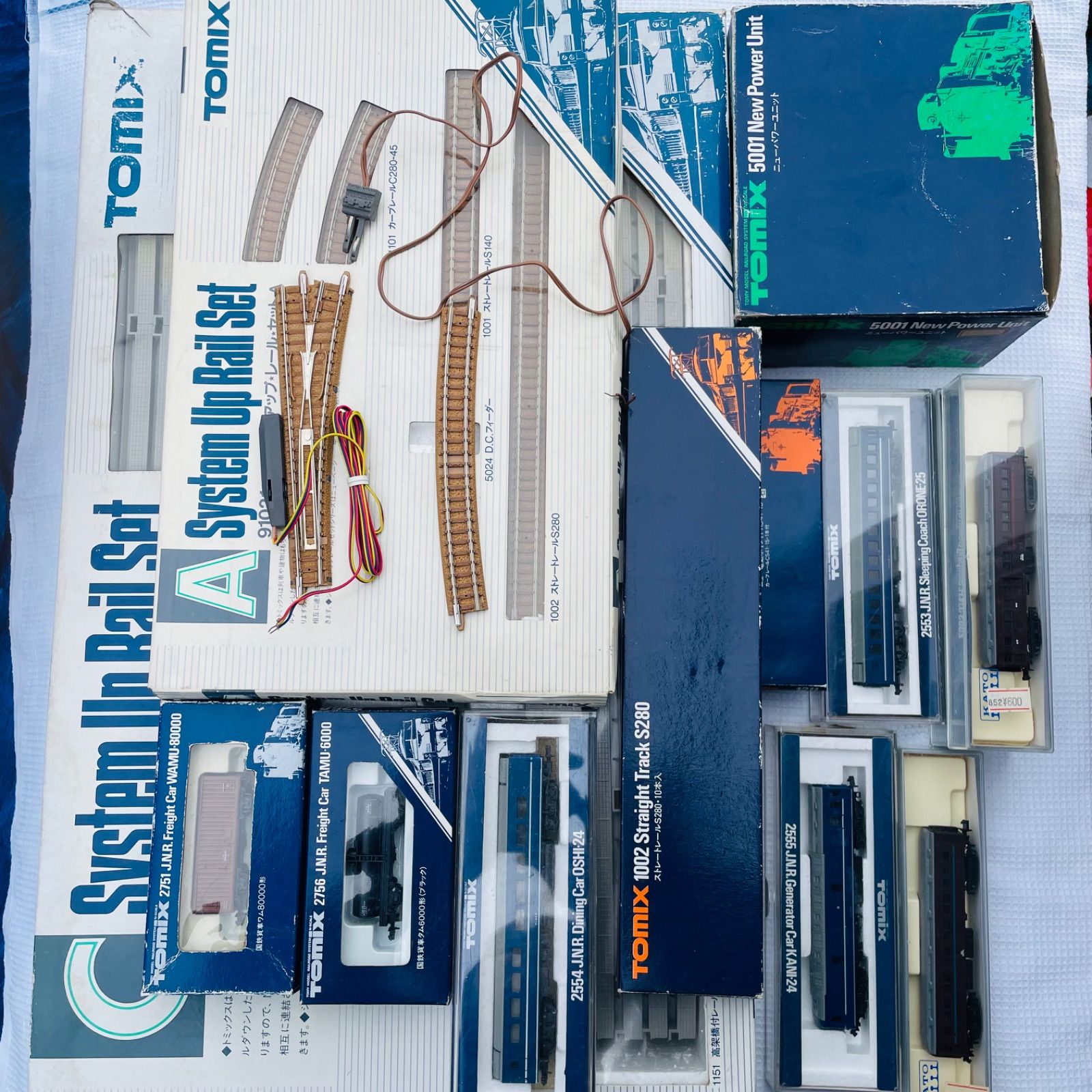 Tomix レールセット 国鉄客車 国鉄貨車 ニューパワーユニットなど