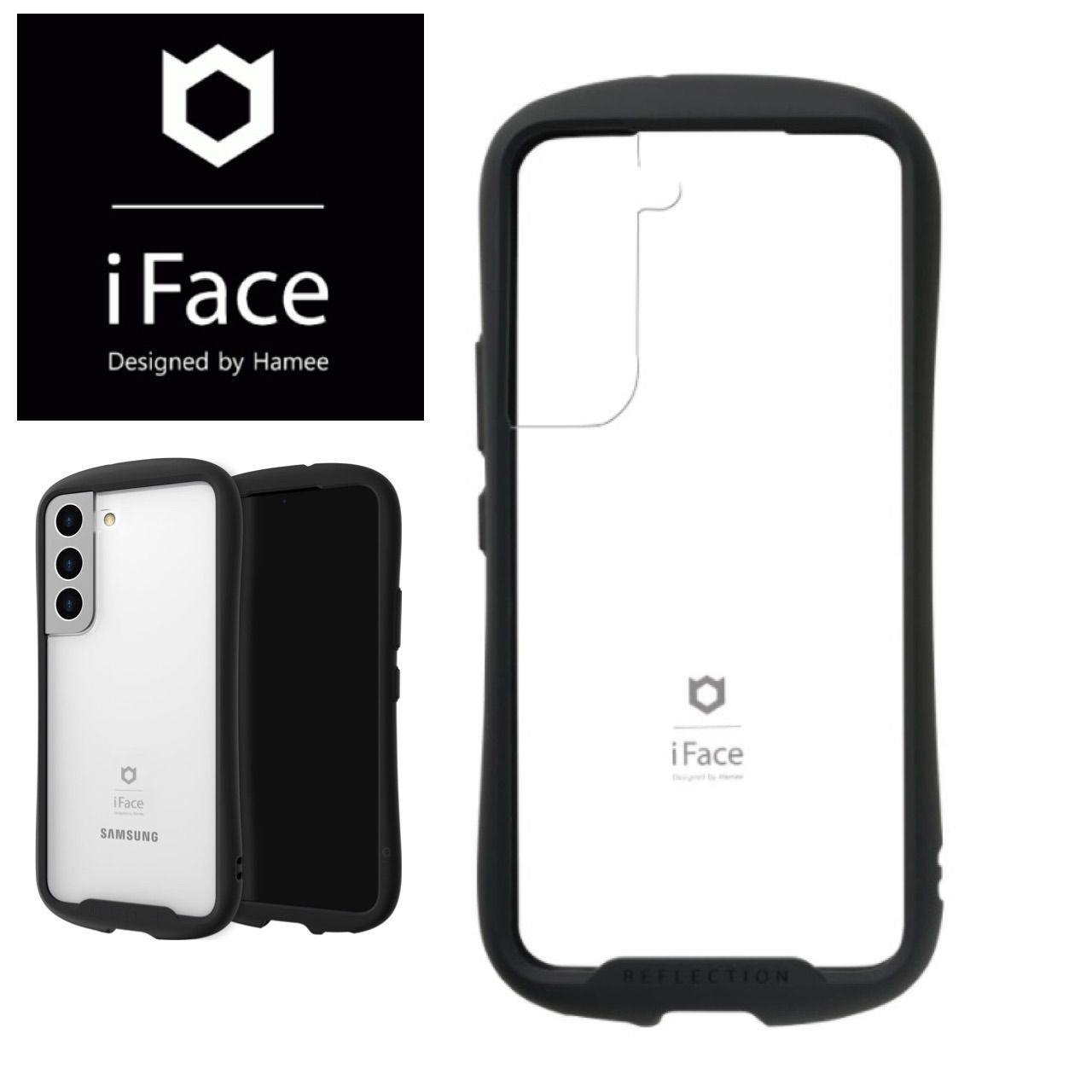 iFace Reflection Galaxy S22 ブラック - メルカリ