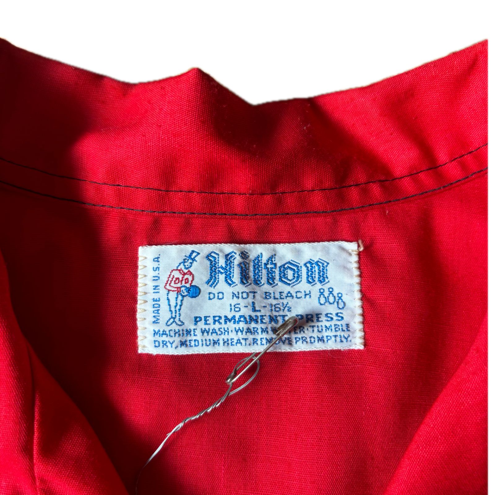 Hilton】70's bowling shirts made in USA アメリカ製 70年代 ヒルトン