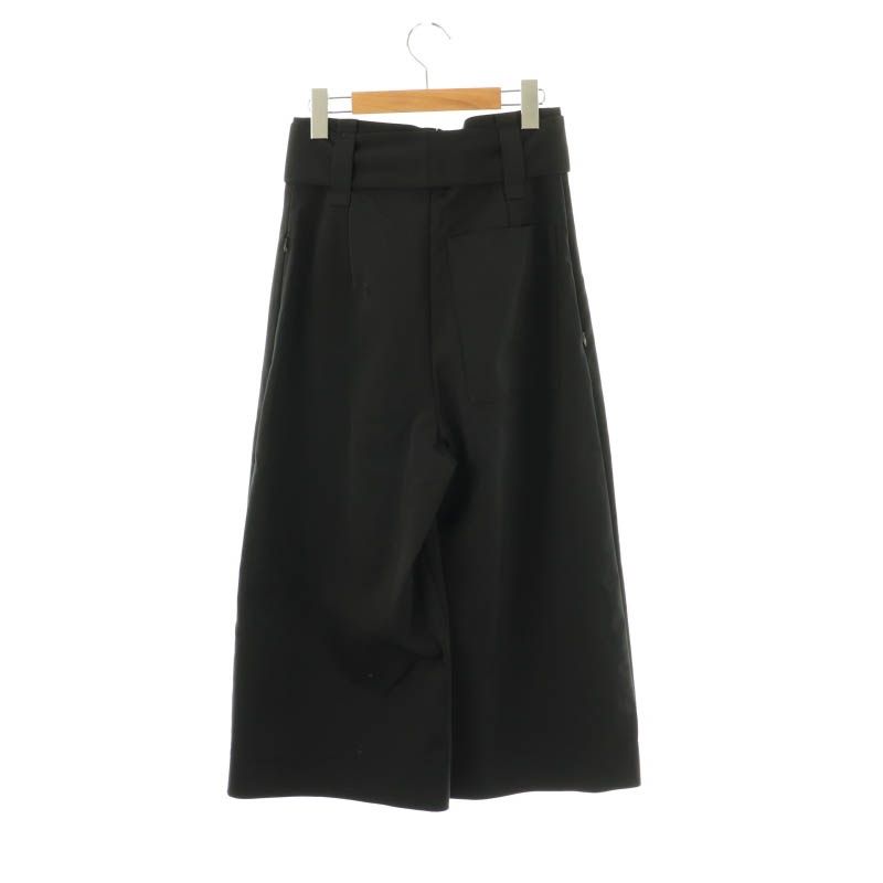 ティビ tibi クロップドパンツ ワイドパンツ リボンベルト付き 4