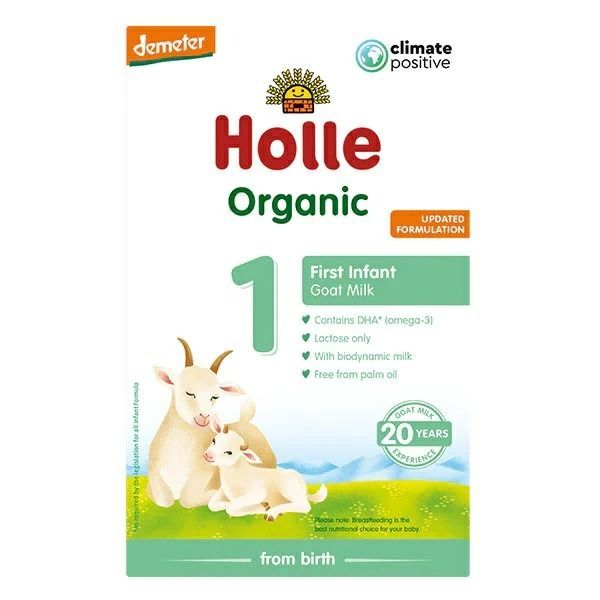 ホレ Holle オーガニック ヤギ粉ミルク Step1 400g×2箱 5箱 Holle