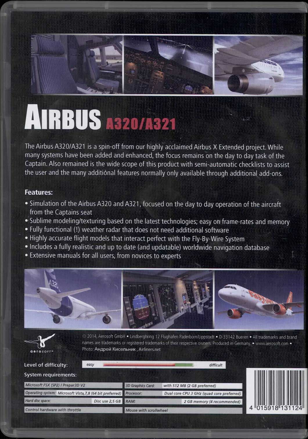 Airbus A320/A321(FSX/FSX:SE) エアバスアドオン