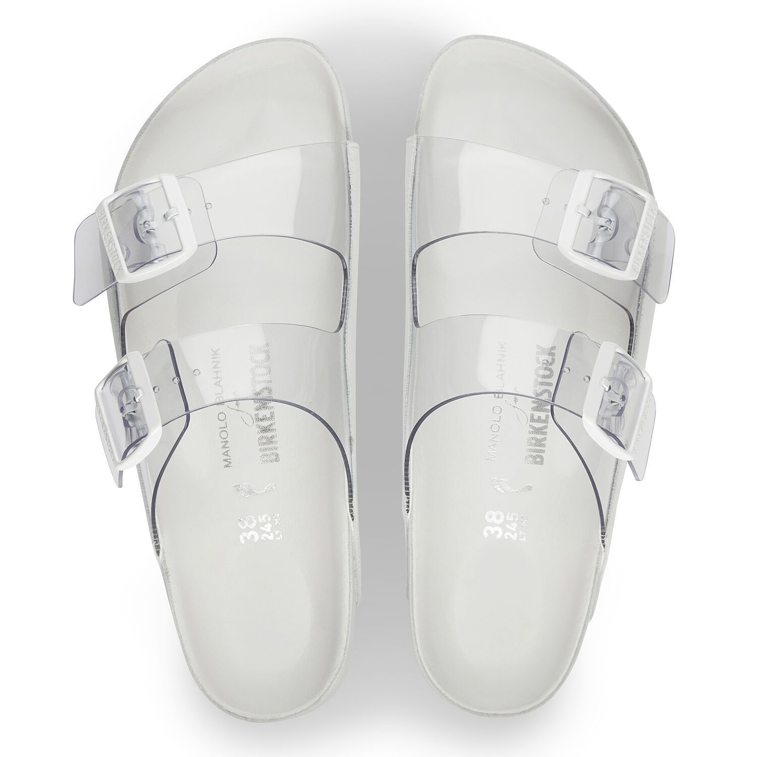 Manolo Blahnik×BIRKENSTOCK コラボ☆ARIZONA アリゾナ PVC サンダル 