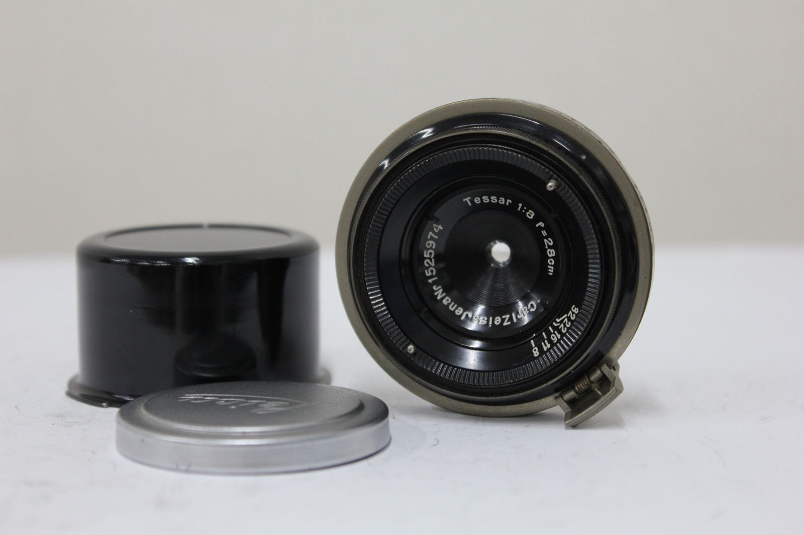 カールツァイス Carl Zeiss Jena Tessar 2 8 cm F RFコンタックス用 ブラック レンズ e 3151