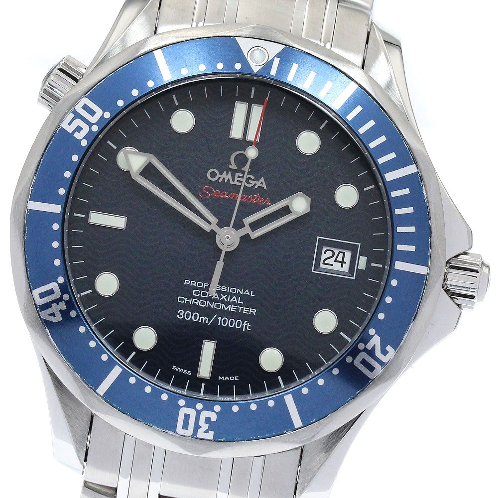 オメガ OMEGA 2220.80 シーマスター300 デイト コーアクシャル 自動  