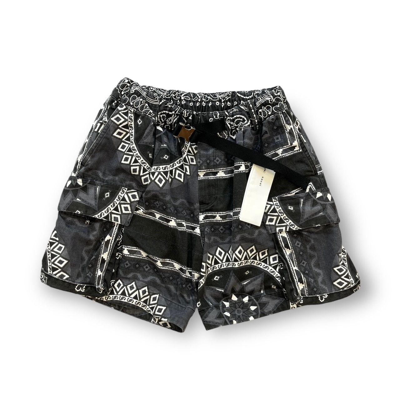 定価69300円 sacai 22SS バンダナプリント カーゴ イージー