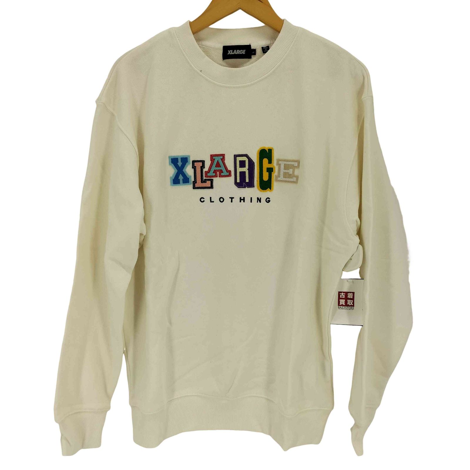 エクストララージ XLARGE MULTI COLLEGE LOGO CREW NECK SWEAT メンズ JPN：L 