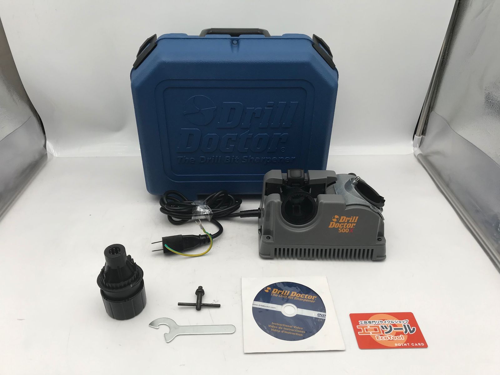 品 〇Drill Doctor|ドリルドクター ドリルビットシャープナー|ドリル研磨機 500X IT5Z5U4KZ280 エコツール小牧ｲﾝﾀｰ店 M02