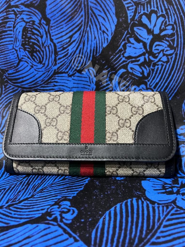 GUCCI 財布 長財布 美品 グッチ ヴィンテージ グッチ ロングウォレット