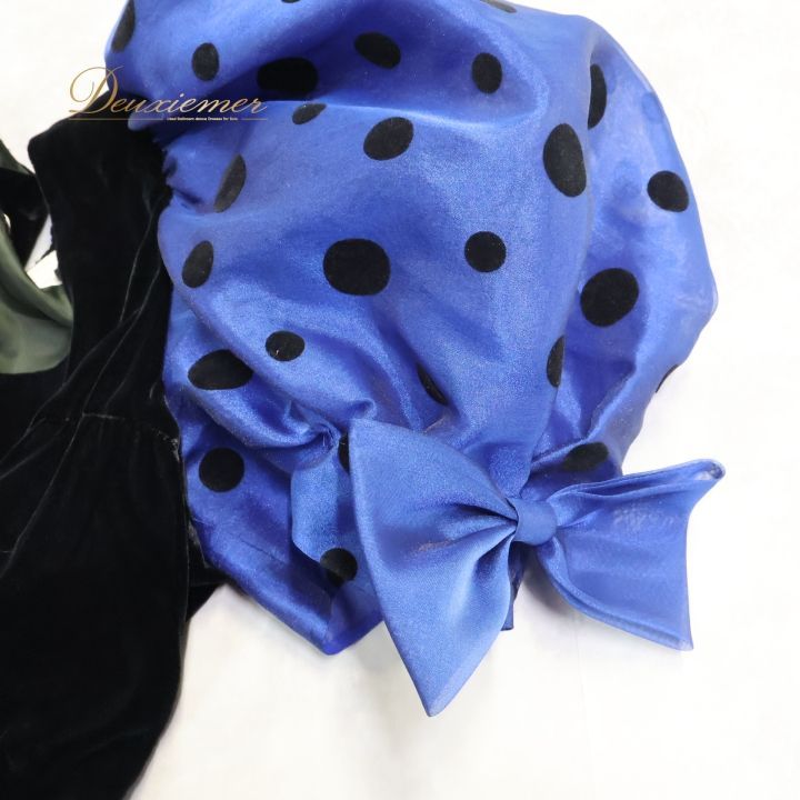 パーティドレス ワンピース ドレス マスカレード ブルー系 青 ブラック  