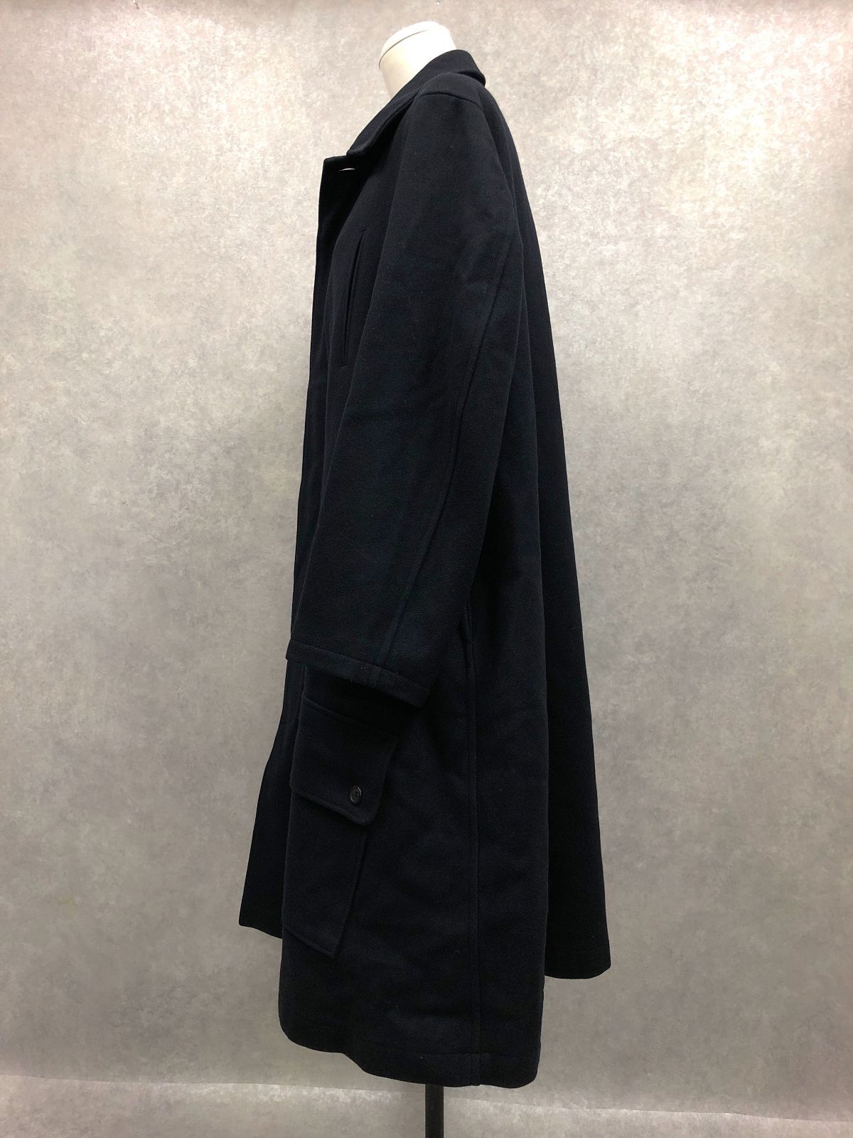 ヨウジヤマモト　1994AW　ロングコート　多ボタン　アーカイブ　ヴィンテージ Y's for men ヨウジヤマモト 黒 ミリタリーダブルロングコート