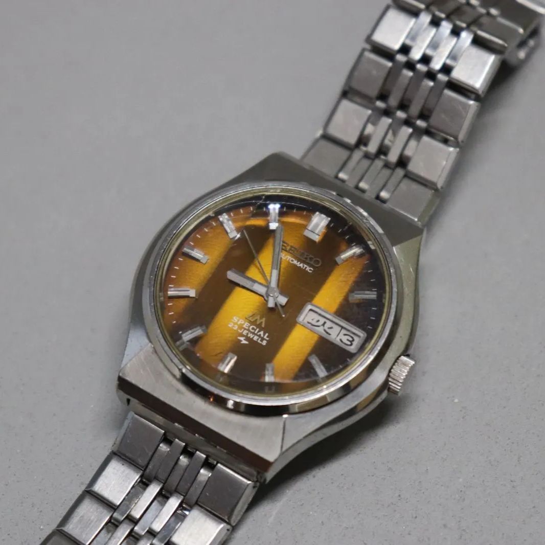 時計 SEIKO LM SPECIAL 23JEWELS 5216-7020 希少美品】SEIKO LM SPECIAL 23JEWELS 5216-7020 - メルカリ