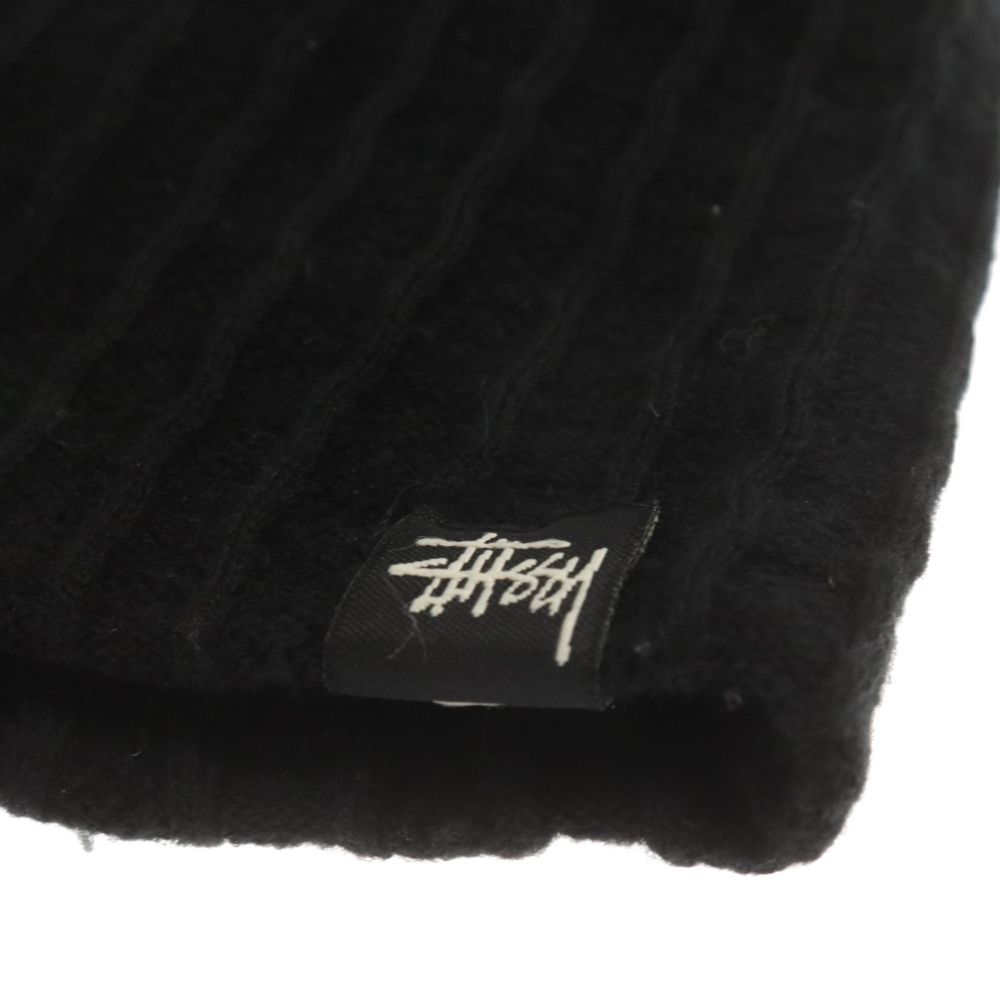 Stussy ビーニー 00s 金タグ STUSSY (ステューシー) 00s 金タグ フロントロゴ ビーニー